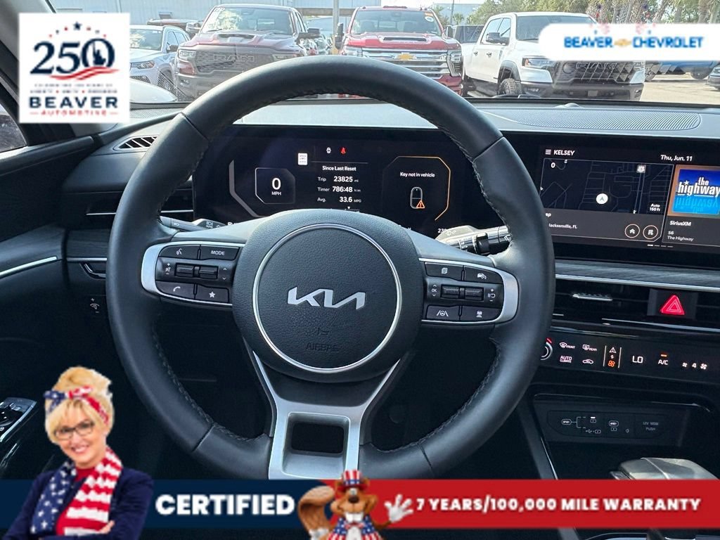 Used 2025 Blue Kia EX image 18