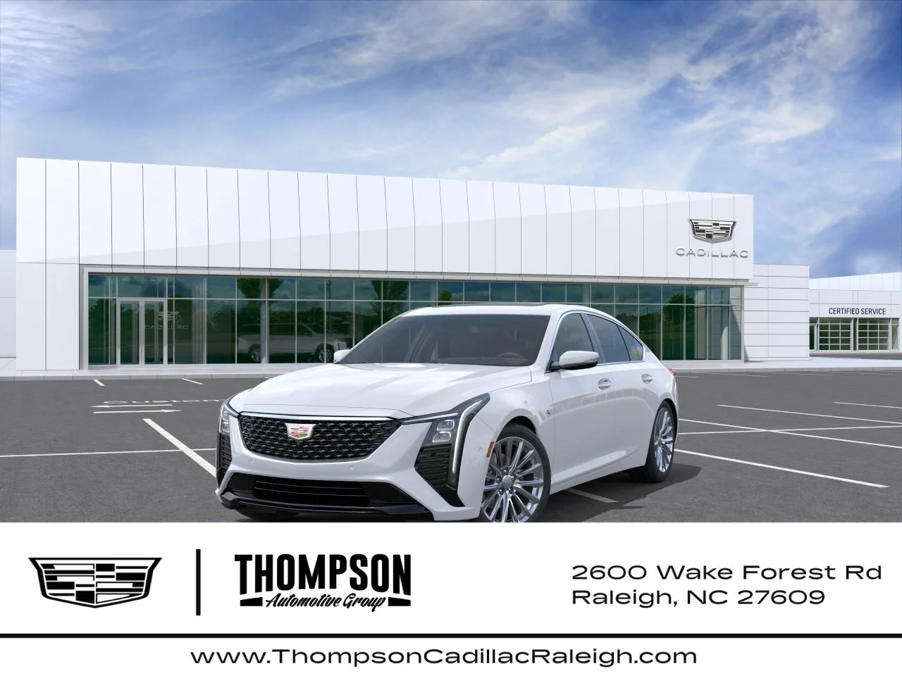 New 2026 Vibrant White Tricoat Cadillac Premium Luxury image 8