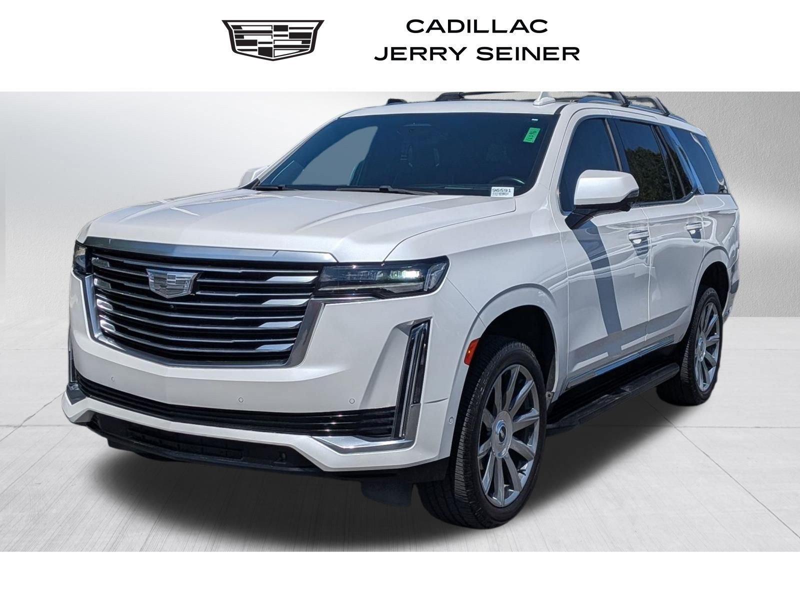 Certified Used 2022 CRYSTAL WHITE TRICOAT Cadillac Premium Luxury Platinum image 1