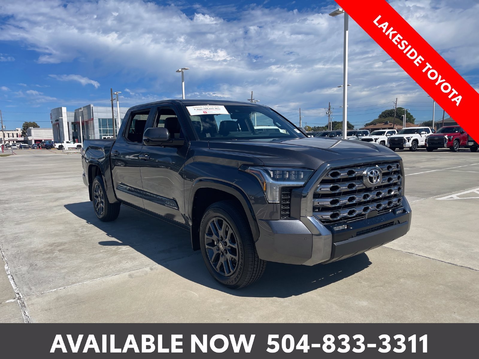 Certified Used 2026 Gray Toyota Platinum image 8