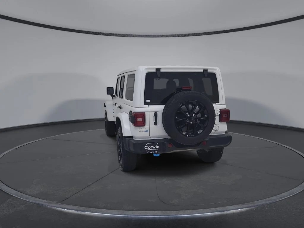 Certified Used 2024 White Jeep Sahara 4xe image 13