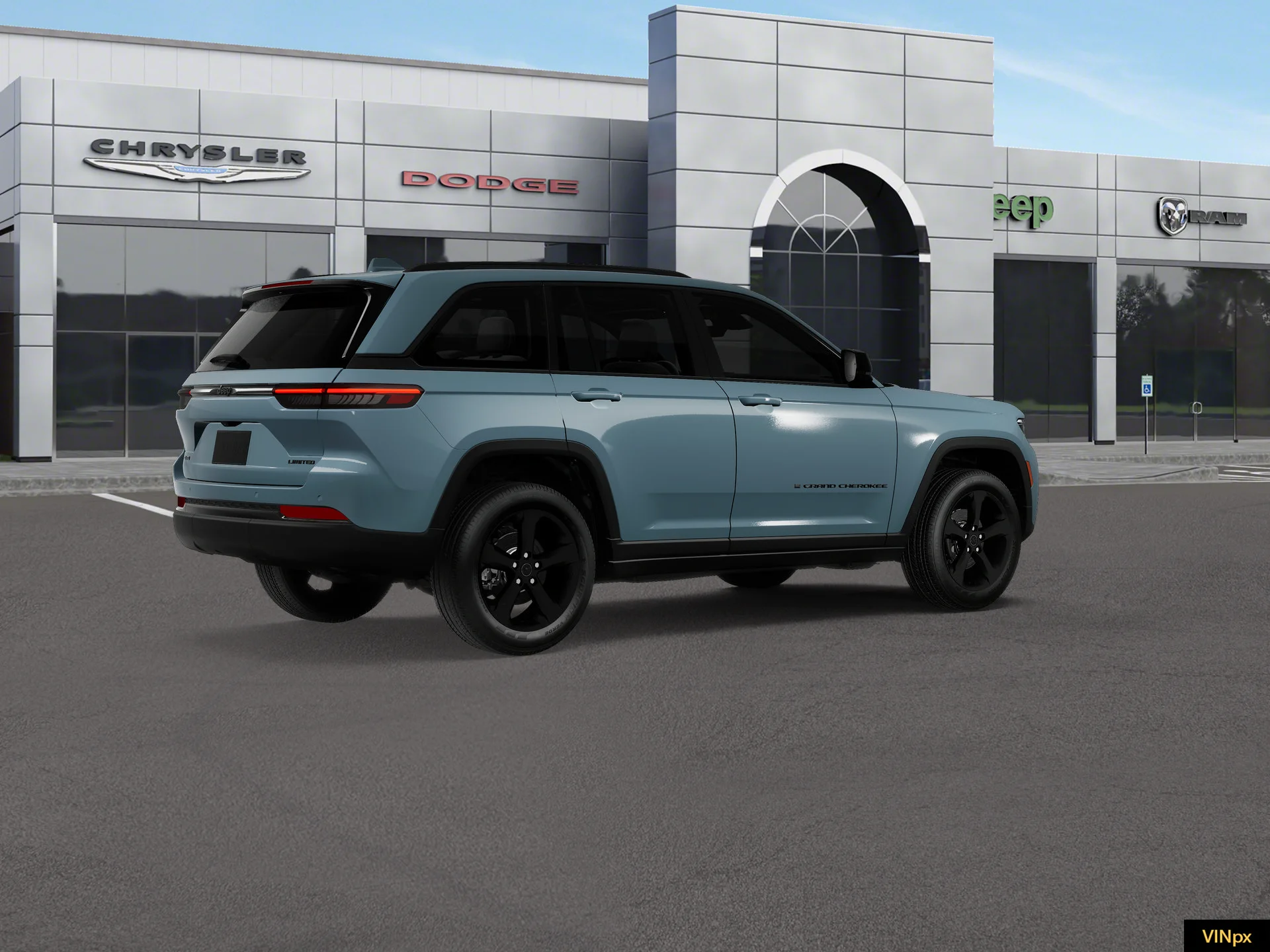 New 2027 Steel Blue Jeep Limited image 8