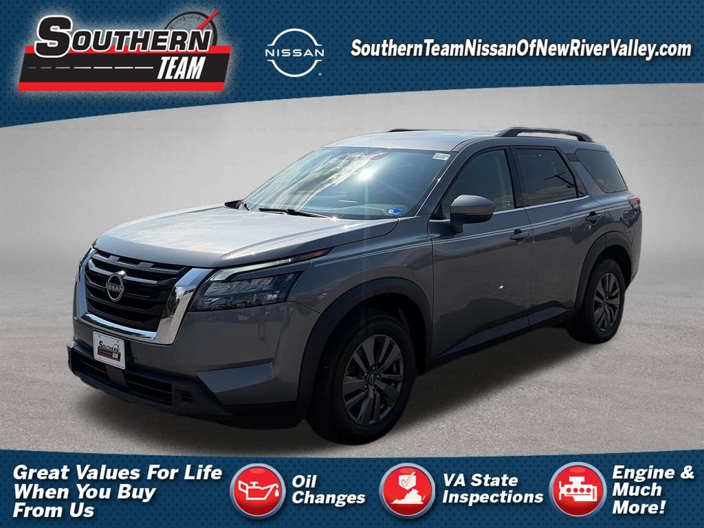 Used 2024 Gun Metallic Nissan SV image 1