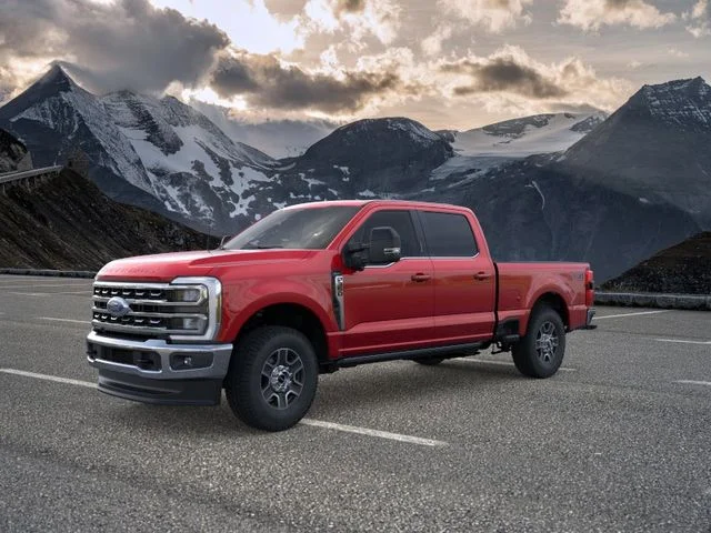 New 2026 Ruby Red Metallic Ford Lariat image 1