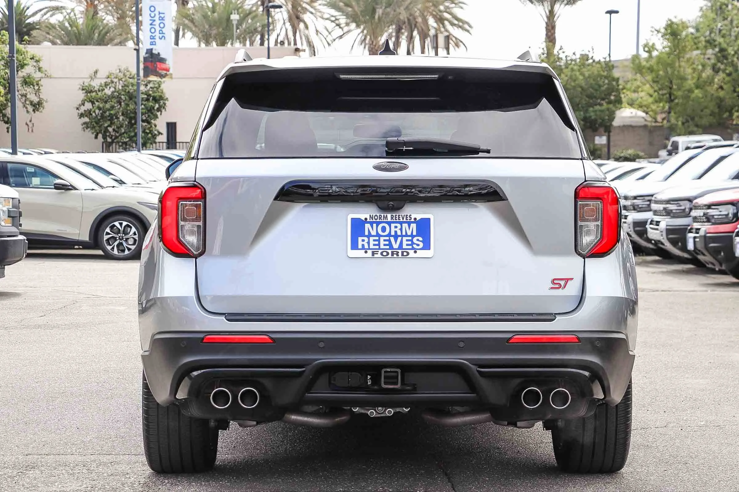 Certified Used 2022 Iconic Silver Metallic Ford ST image 8