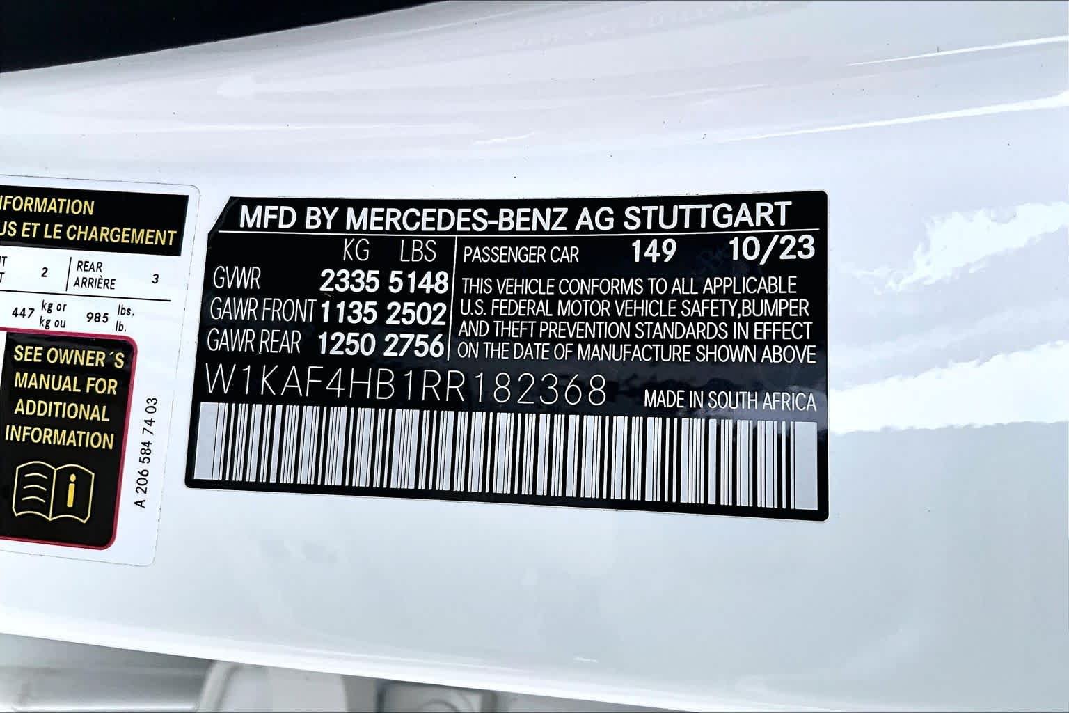 Used 2024 Polar White Mercedes-Benz C 300 image 33