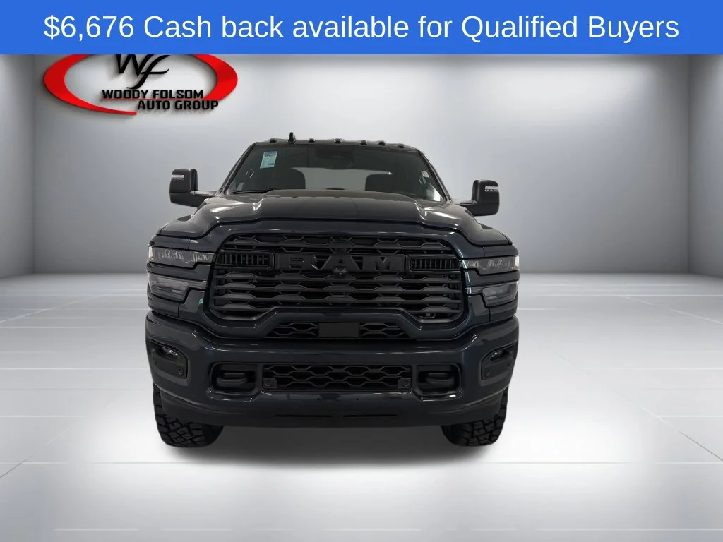 New 2026 Forged Blue Metallic Exterior Paint RAM Big Horn image 2
