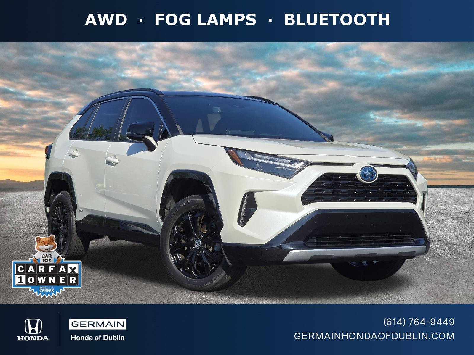 Used 2022 Midnight Black Metallic Toyota XSE image 1