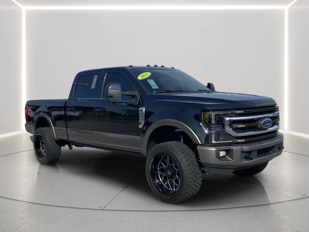 Used 2021 Stone Gray Ford King Ranch image 1