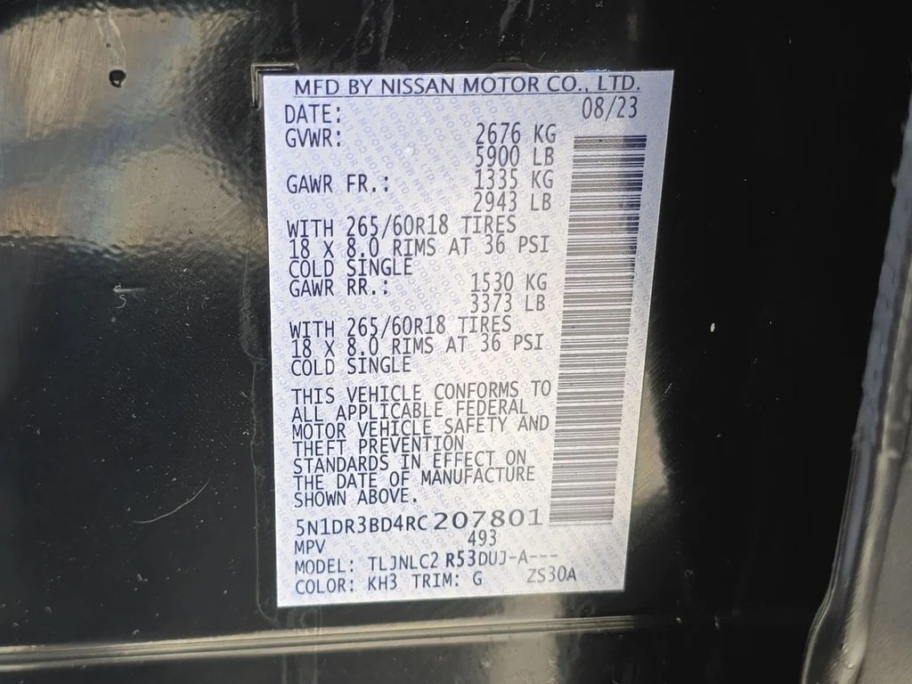 Used 2024 Black Nissan Rock Creek image 23