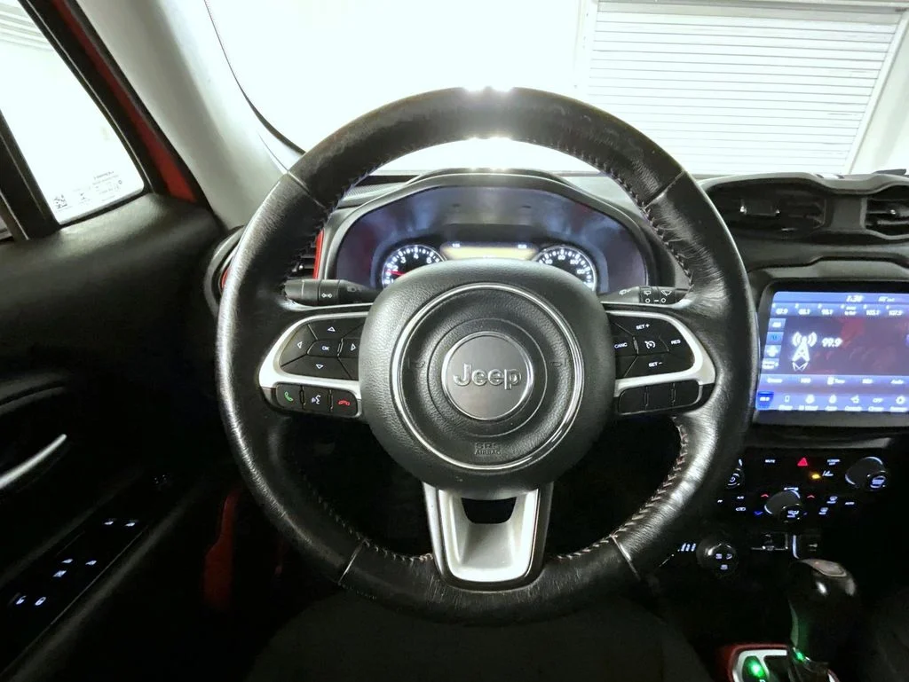 Used 2021 Orange Jeep Trailhawk image 11