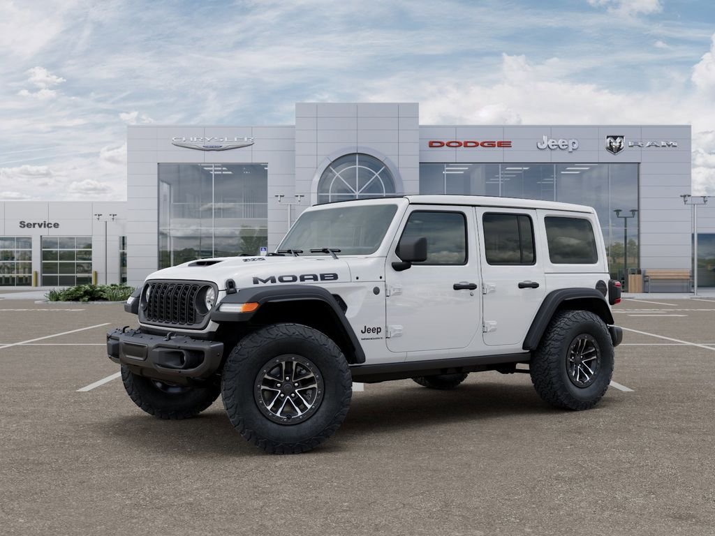 New 2026 Bright White Clear-Coat Exterior Paint Jeep Moab 392 image 2