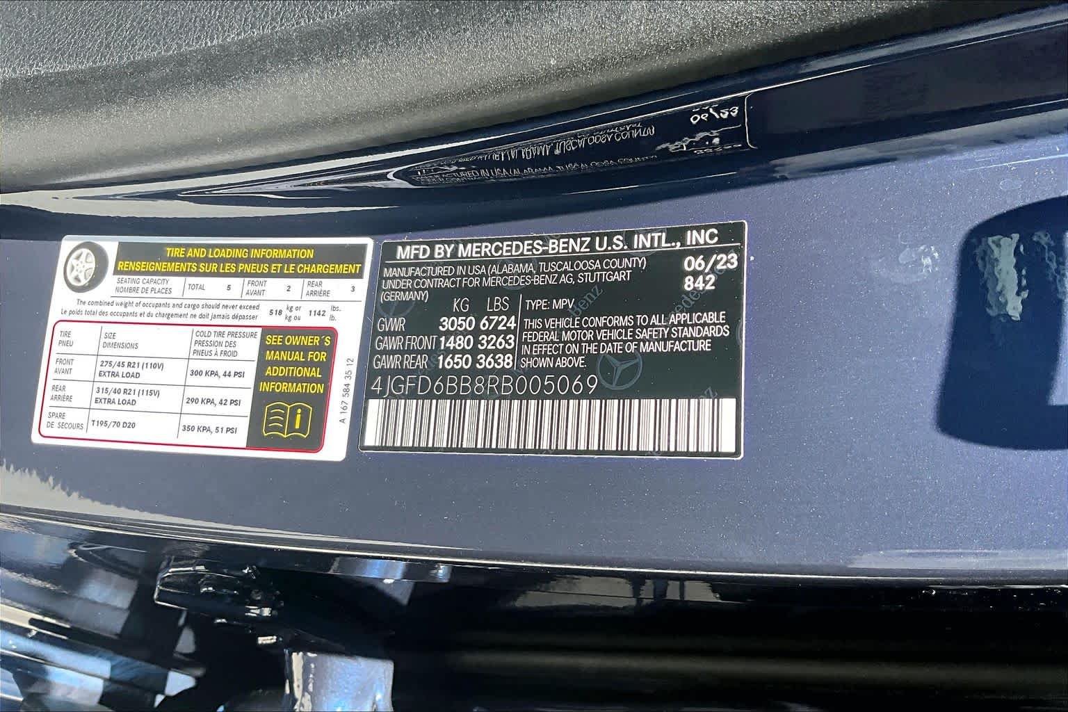 Used 2024 Twilight Blue Metallic Mercedes-Benz AMG® GLE 53 image 29