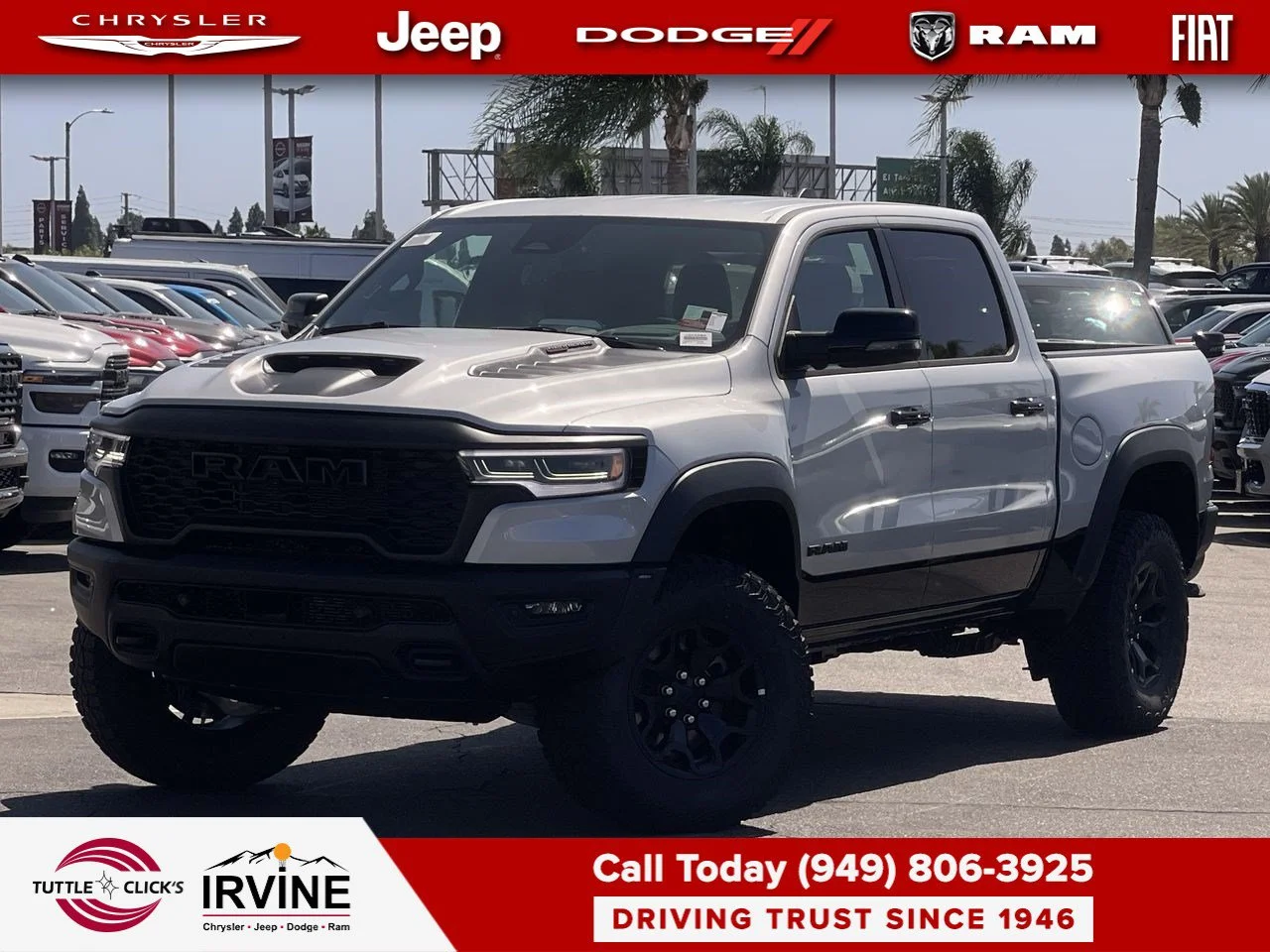 New 2027 Silver Zynith Exterior Paint RAM RHO image 1