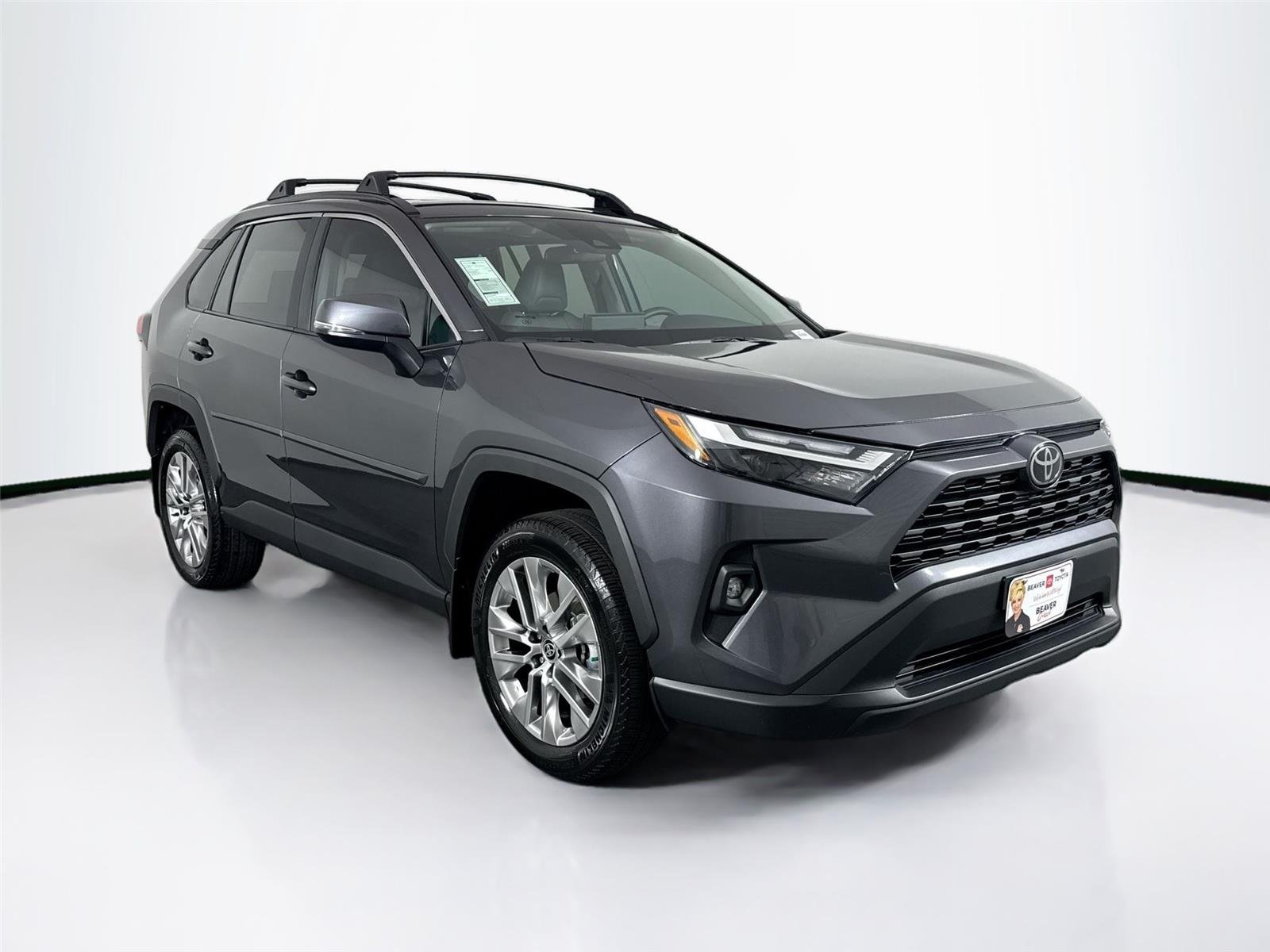 Certified Used 2025 Magnetic Gray Metallic Toyota XLE Premium image 9