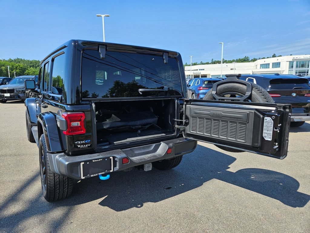 Used 2023 Black Jeep Sahara 4x4 image 16