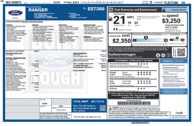 New 2026 Avalanche Ford XLT image 15