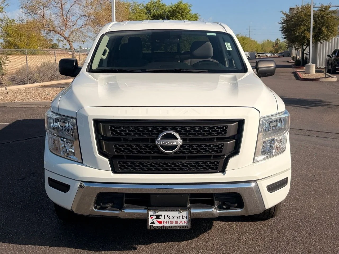 Used 2023 Glacier White Nissan SV image 8