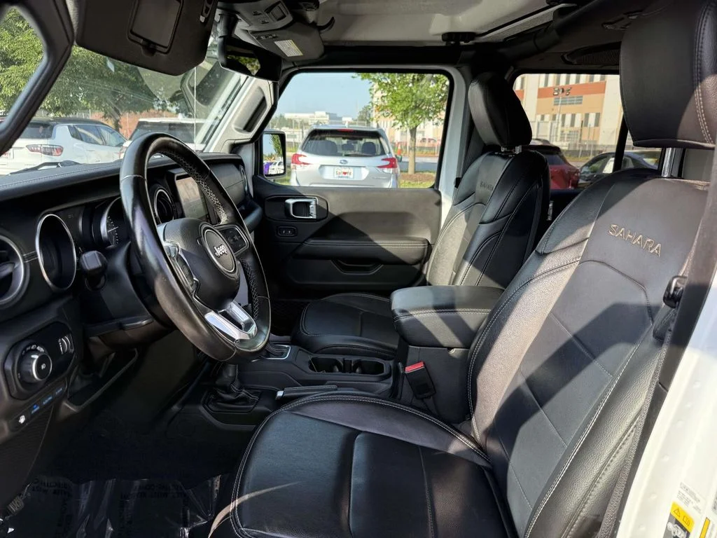 Used 2023 White Jeep Sahara 4xe image 14