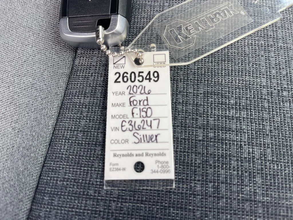 New 2026 Iconic Silver Metallic Ford XLT image 15