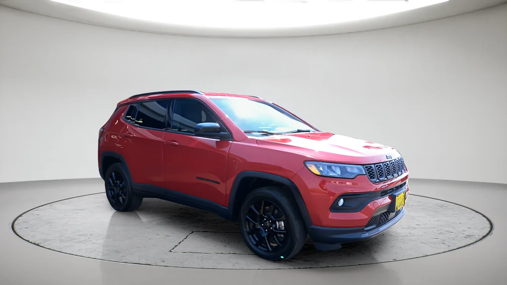 New 2026 Red Hot Pearlcoat Jeep Latitude image 1