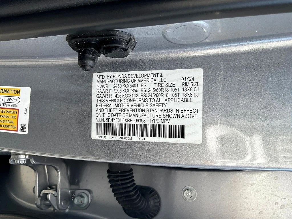 Used 2024 Lunar Silver Metallic Honda TrailSport image 20