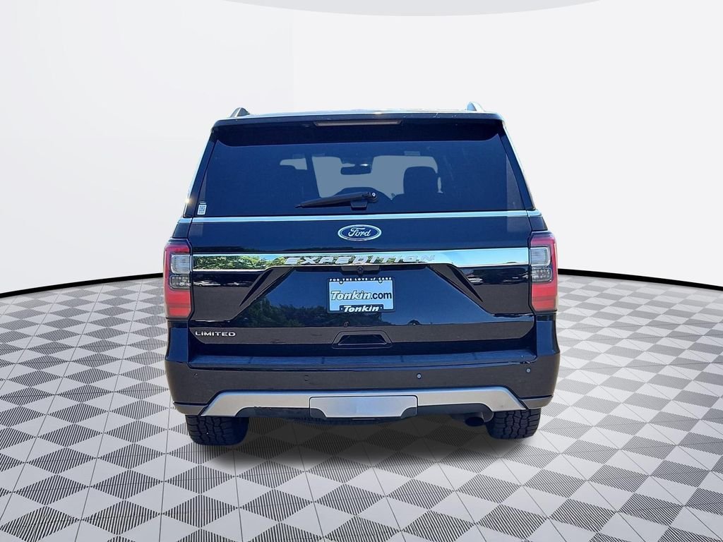 Used 2021 Agate Black Metallic Ford Limited image 5