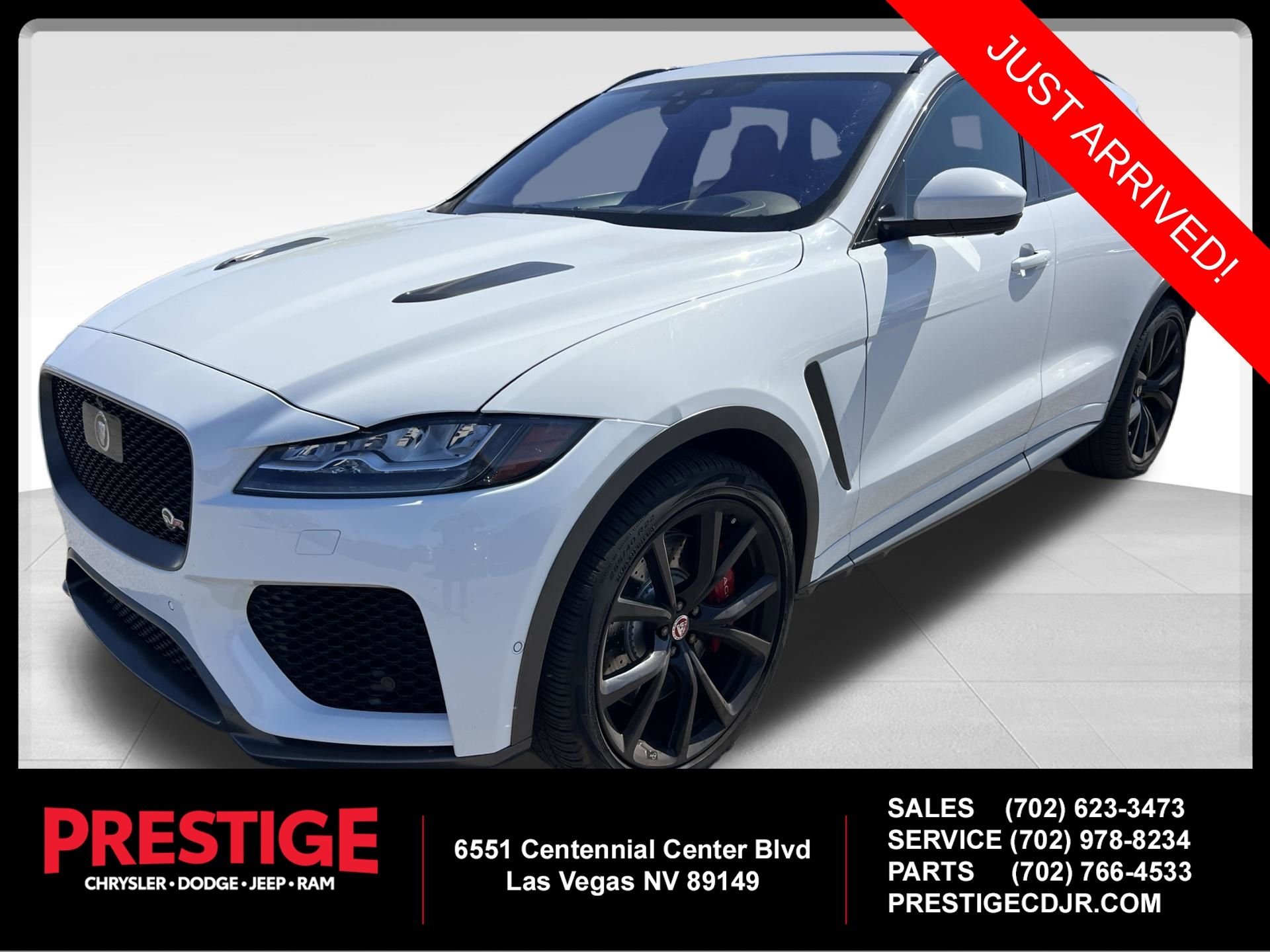 Used 2020 White Jaguar SVR image 1