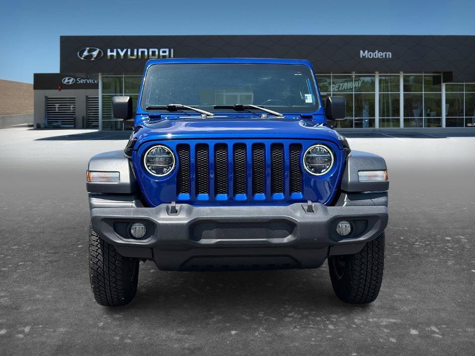 Used 2020 Ocean Blue Metallic Clearcoat Jeep Freedom image 2