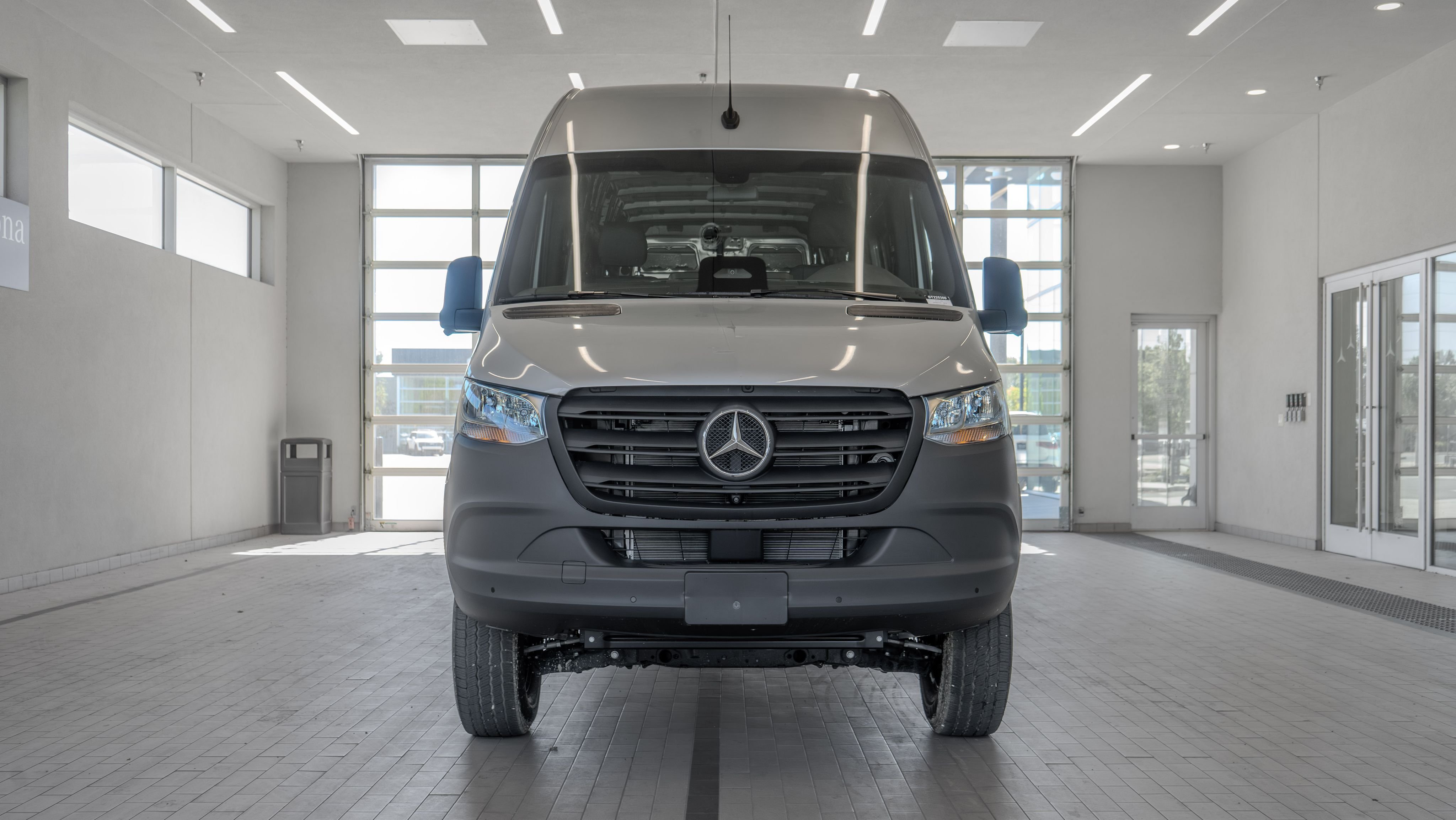 New 2025 High-tech silver metallic Mercedes-Benz Cargo 170 WB image 11