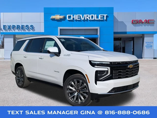 New 2026 Chevrolet Tahoe High Country