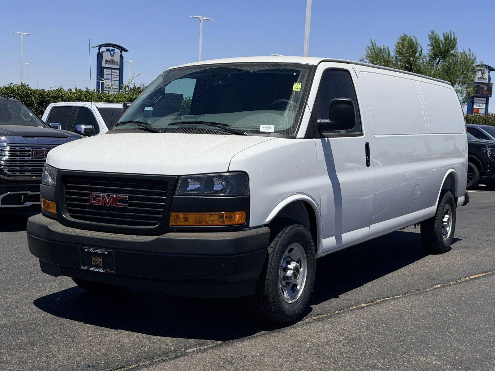 New 2026 Summit White GMC Work Van image 3