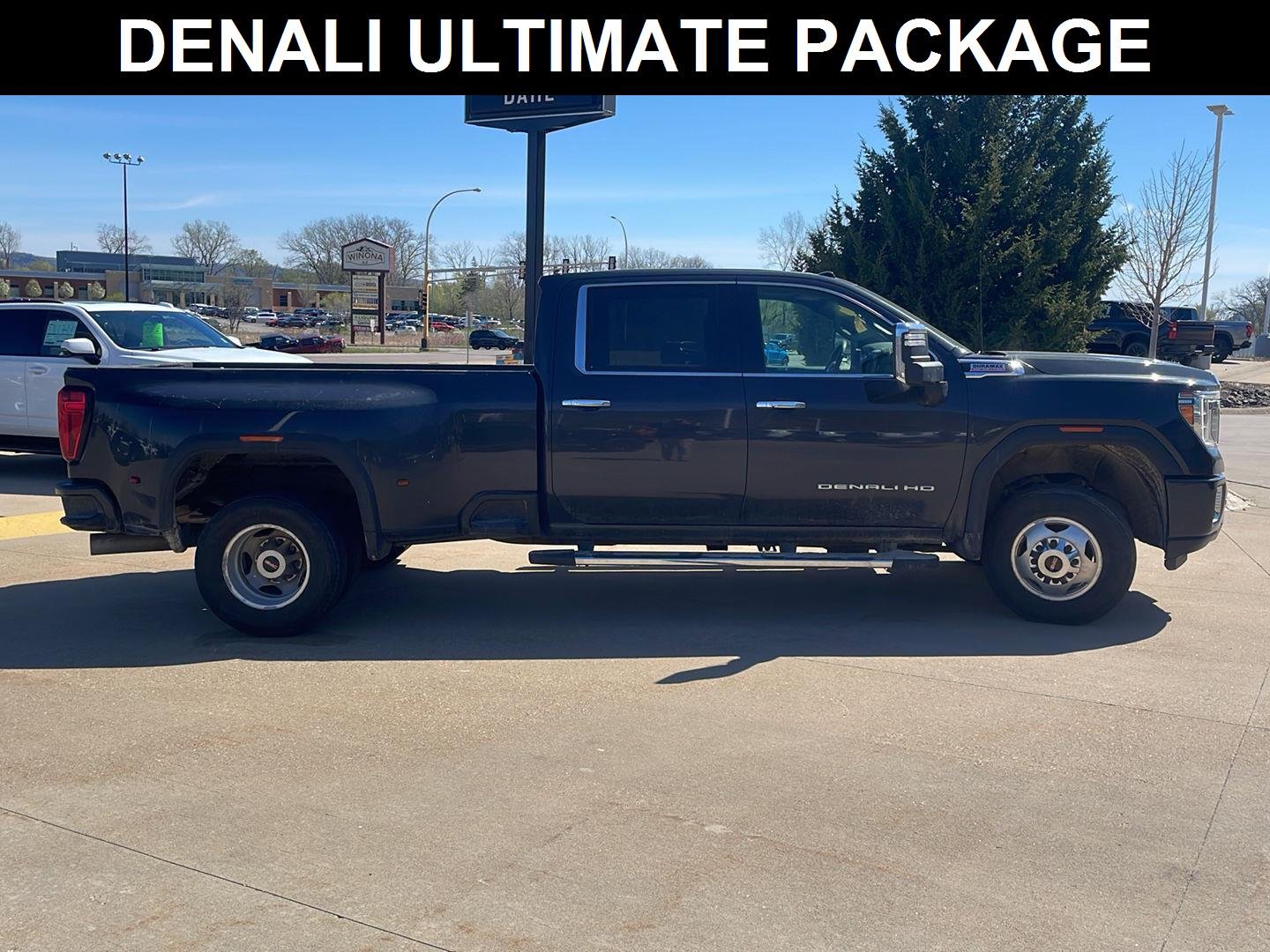 Used 2021 GMC Sierra 3500 Denali HD Denali with VIN 1GT49WEY4MF131265 for sale in Winona, Minnesota