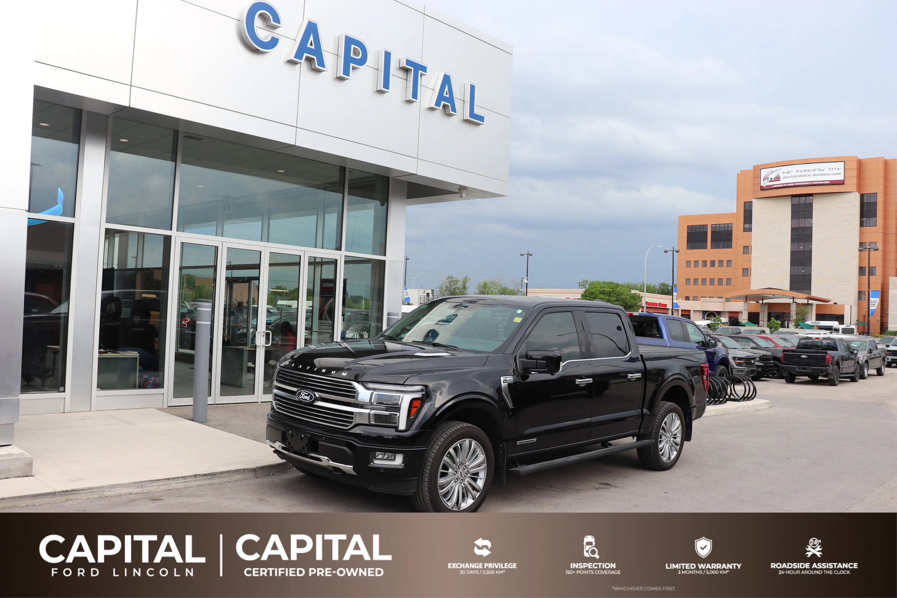 Used 2025 Black Ford Platinum image 1