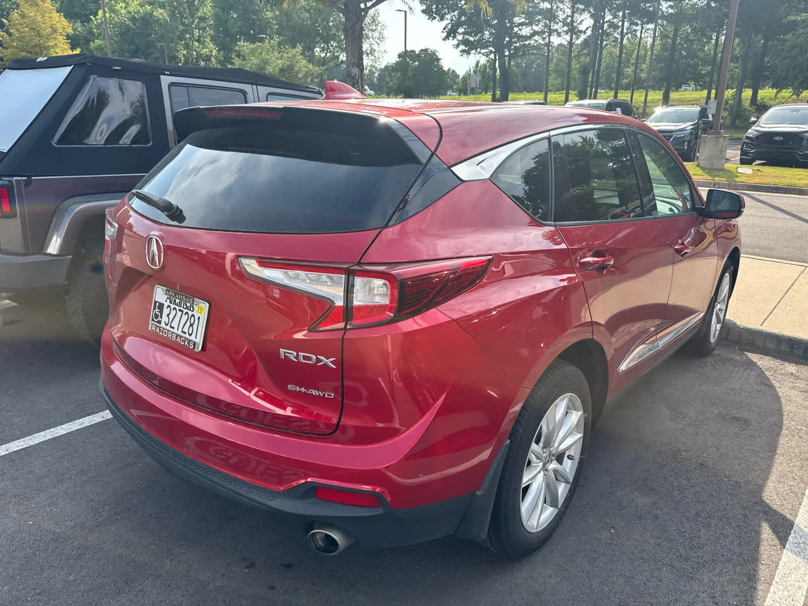 Used 2020 Performance Red Pearl Acura  image 4