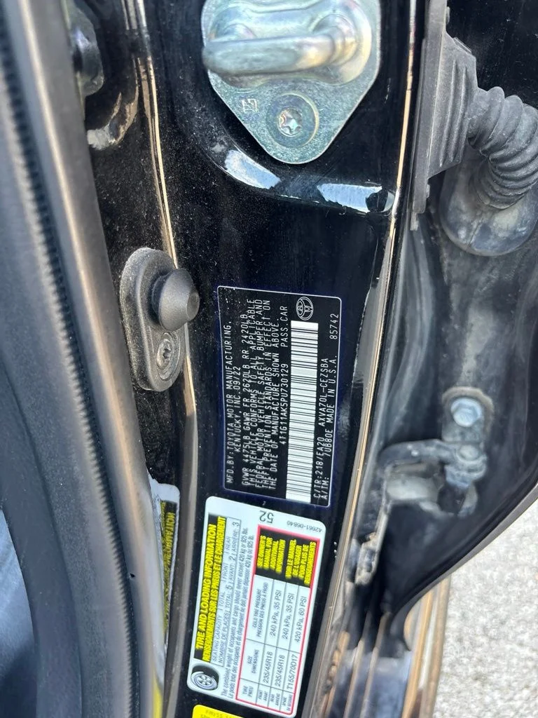 Used 2023 Midnight Black Metallic Toyota SE image 34