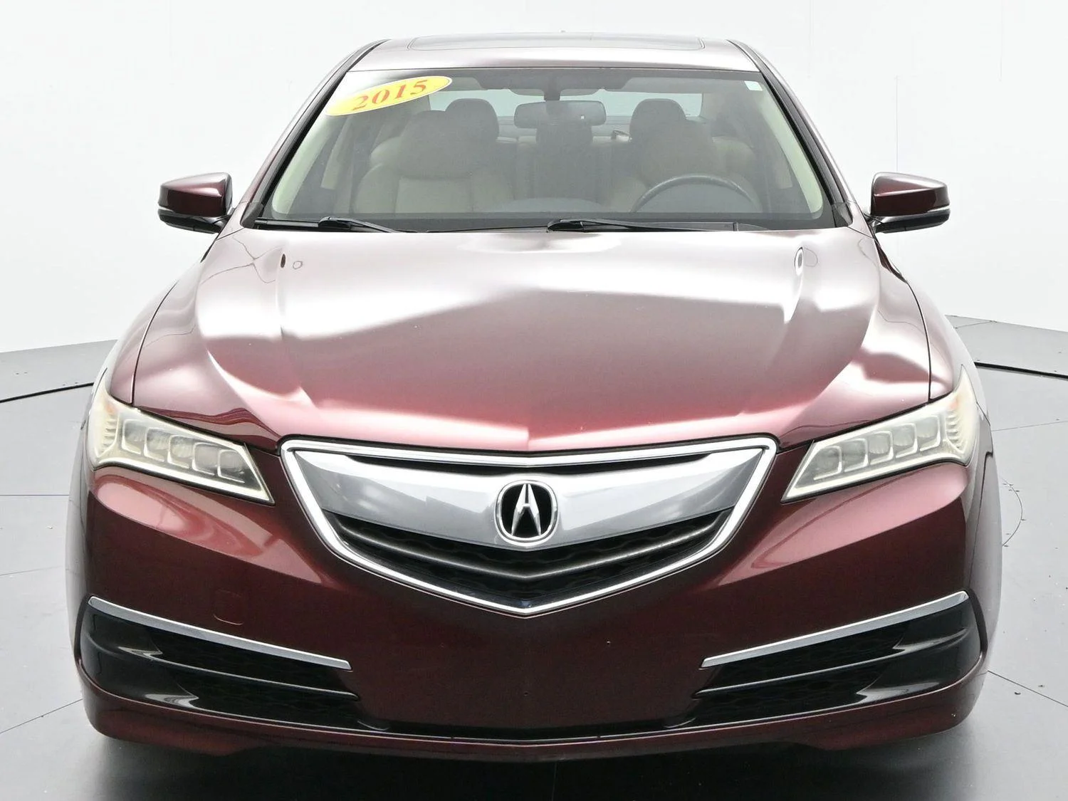 Used 2015 Basque Red Pearl II Acura Base image 2