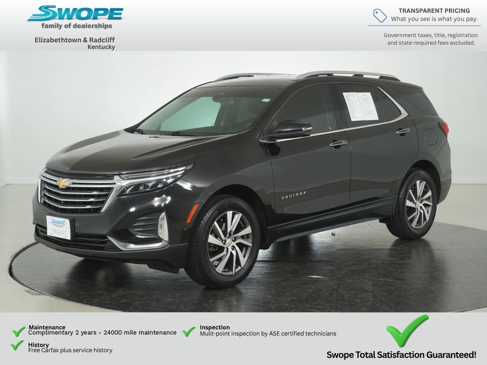Used 2022 Mosaic Black Metallic Chevrolet Premier (1LZ) image 7