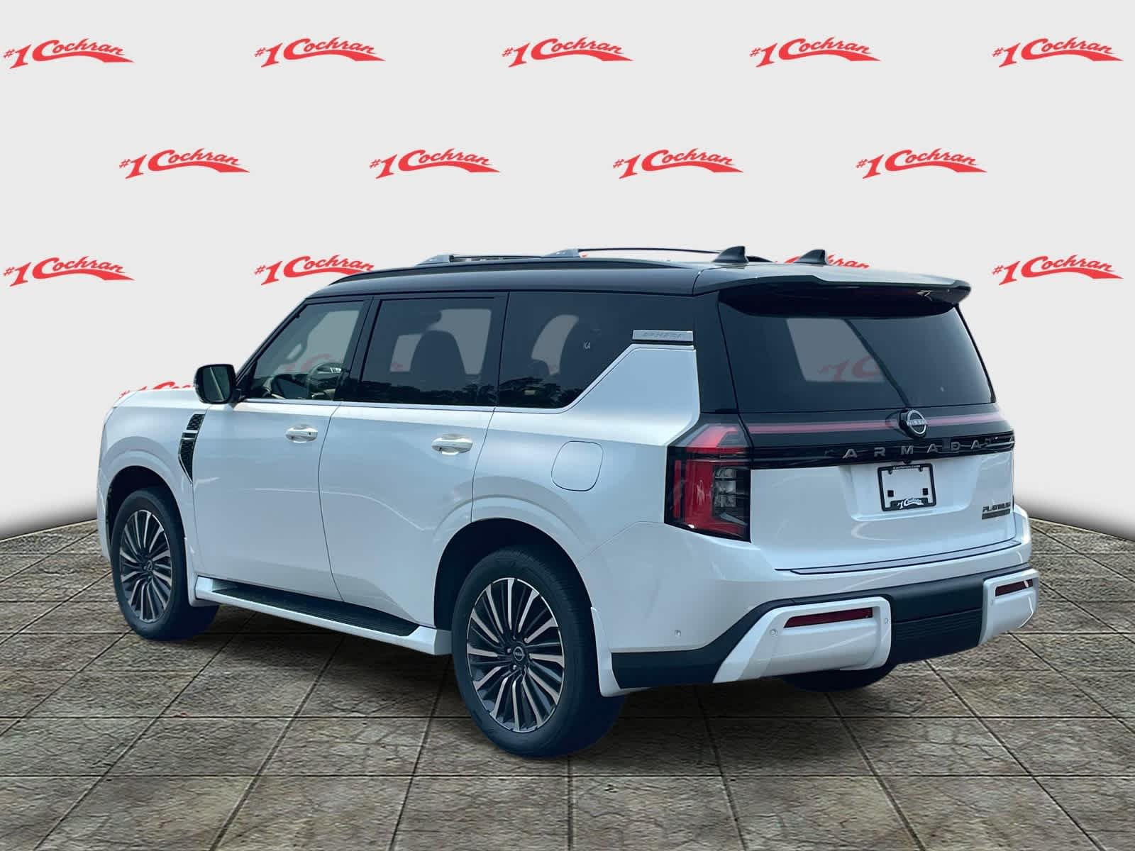 New 2026 Everest White Pearl Tricoat/Super Black Nissan Platinum Reserve image 9