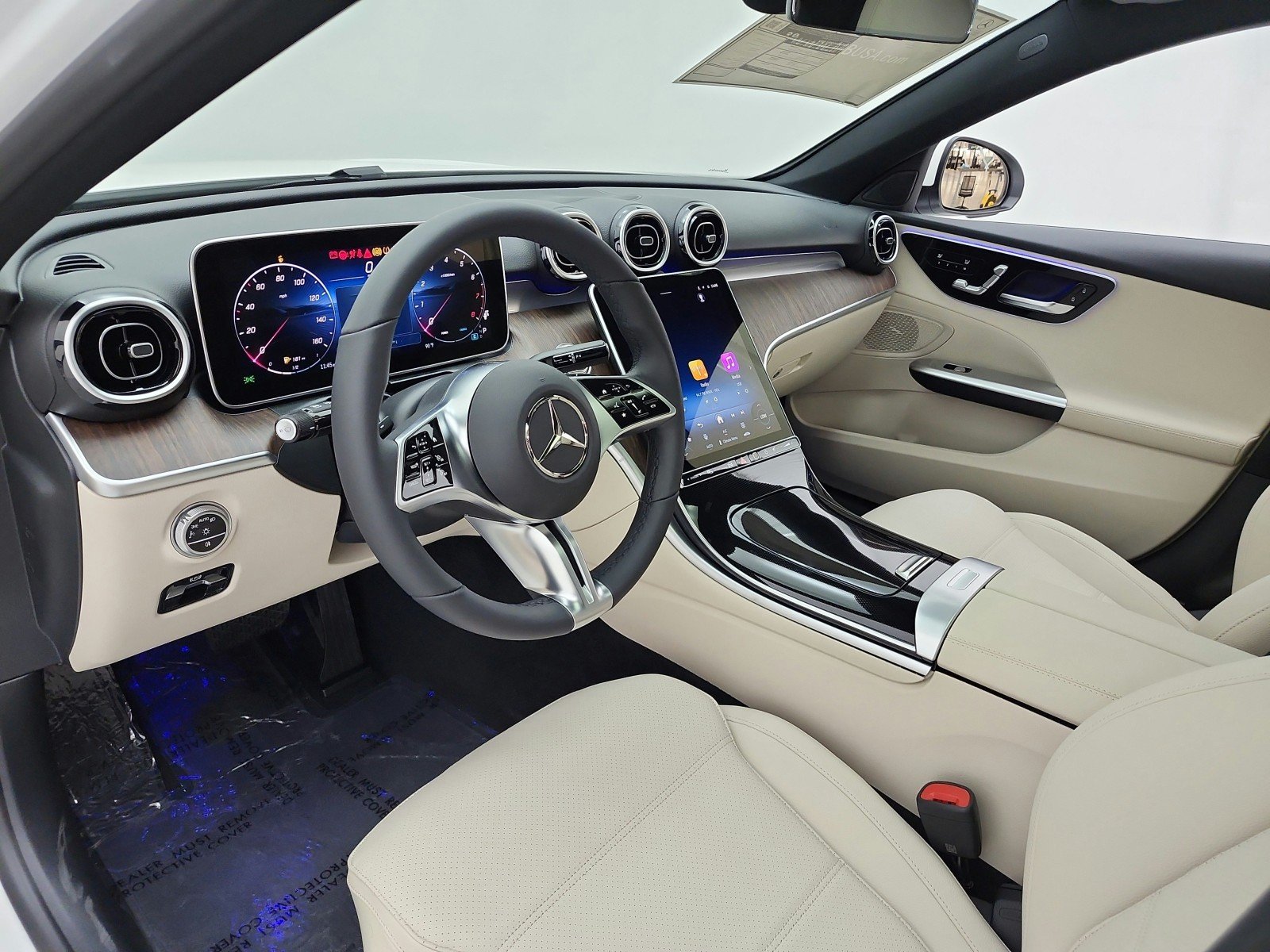 New 2026 Polar White Mercedes-Benz C 300 Sedan image 10