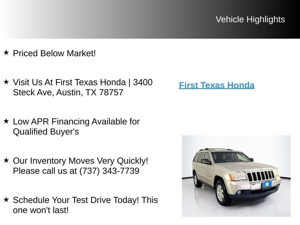 Used 2010 Light Graystone Pearlcoat Jeep Laredo image 9