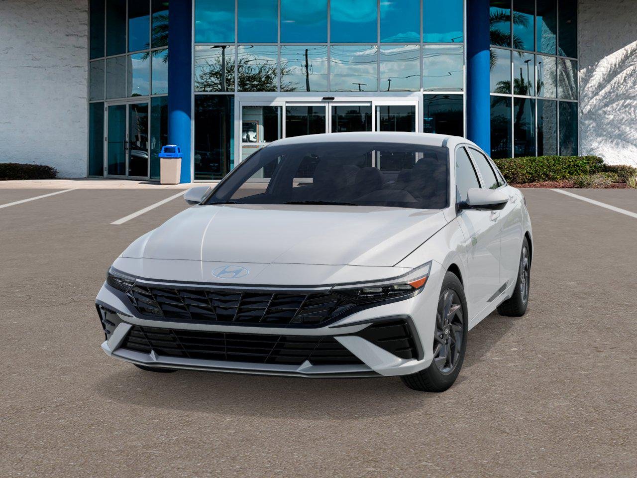 New 2026 Serenity White Hyundai Blue image 6