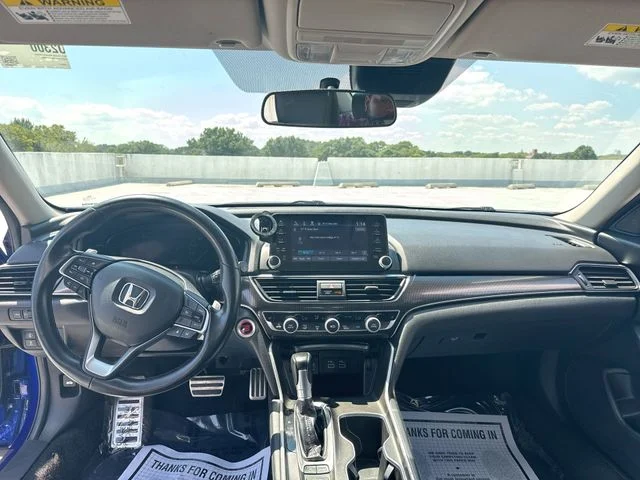 Certified Used 2021 Blue Honda Sport Special Edition image 20