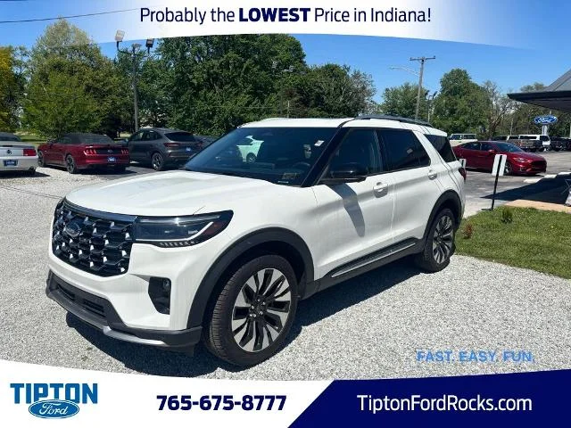 New 2026 Star White Metallic Tri-Coat Ford Platinum™ image 28