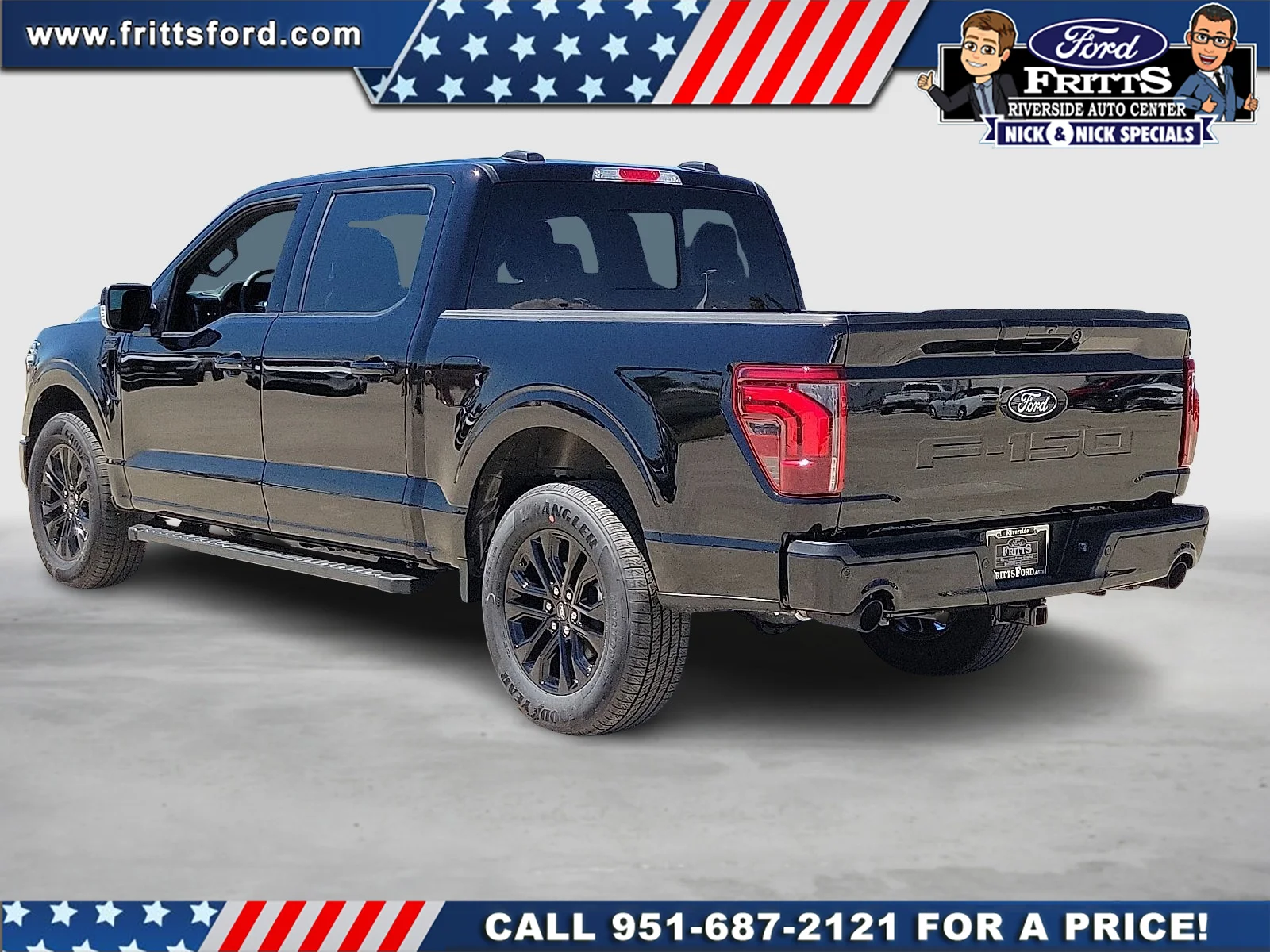 New 2026 Agate Black Metallic Ford Lariat® image 2