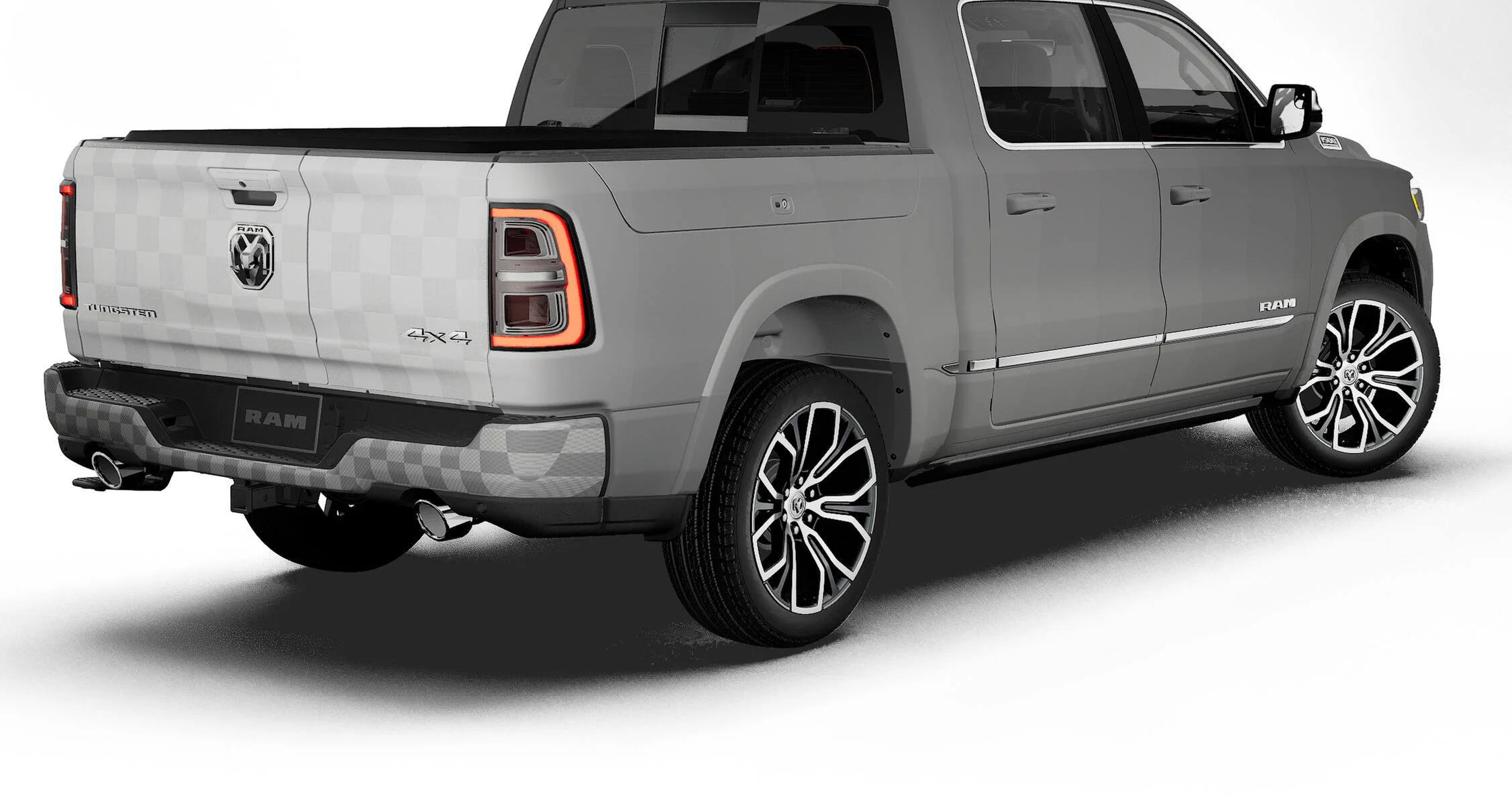 New 2027 Diamond Black Crystal Pearl-Coat Exterior Paint RAM  image 2
