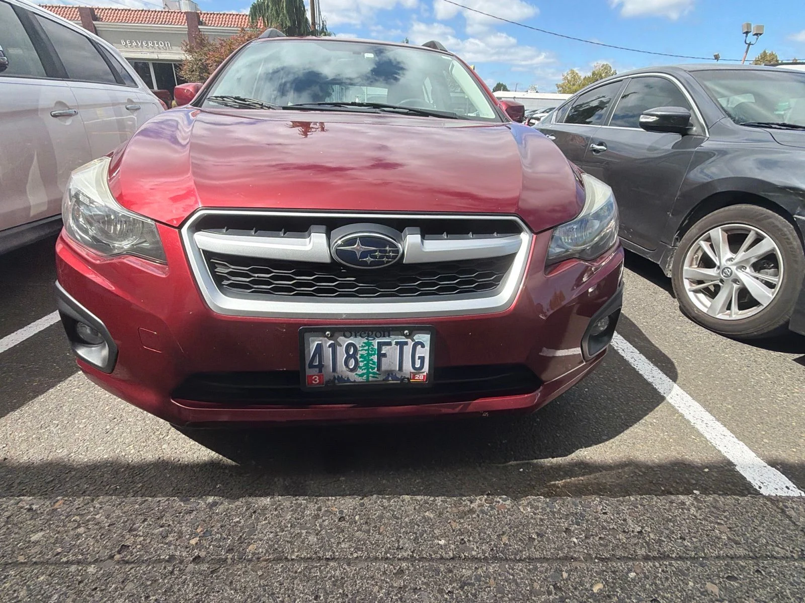 Used 2012 Lightning Red Subaru 2.0i Limited image 2