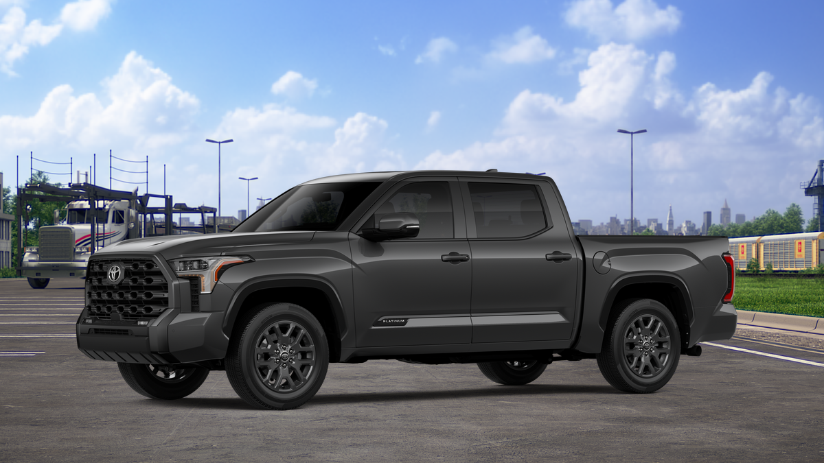 New 2026 Magnetic Gray Metallic Toyota Platinum image 3
