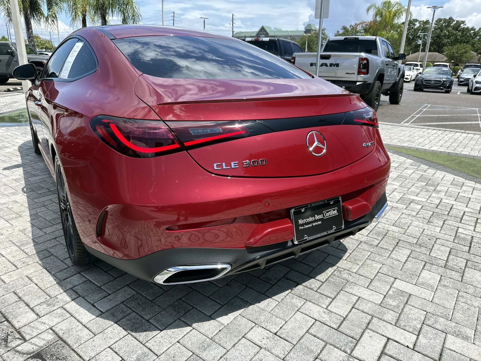 Certified Used 2026 Red Metallic Mercedes-Benz 300 image 9