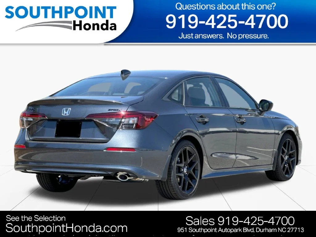 New 2026 Meteorite Gray Metallic Honda Sport image 3